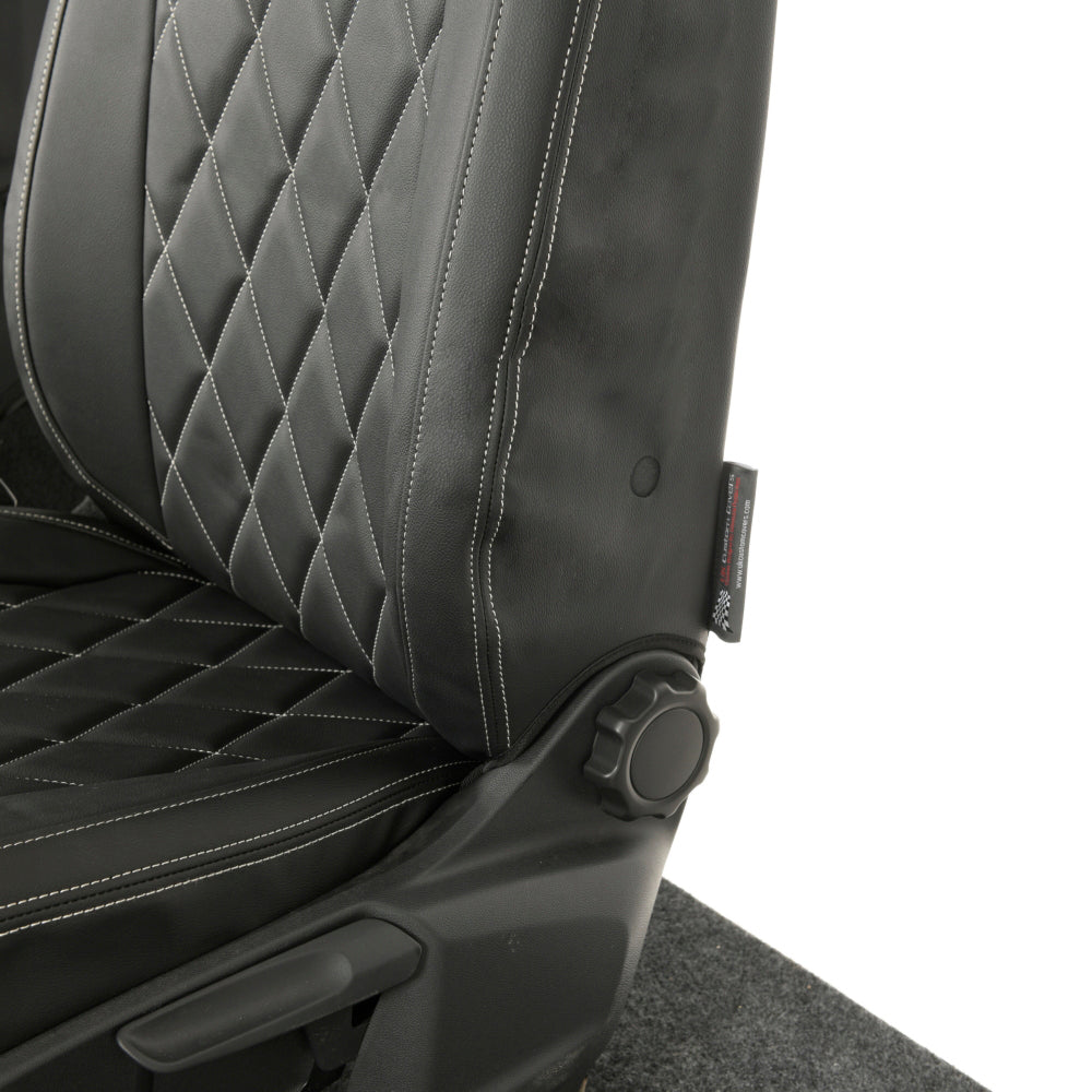 VW Caddy Tailored Leatherette Seat Covers 2004+