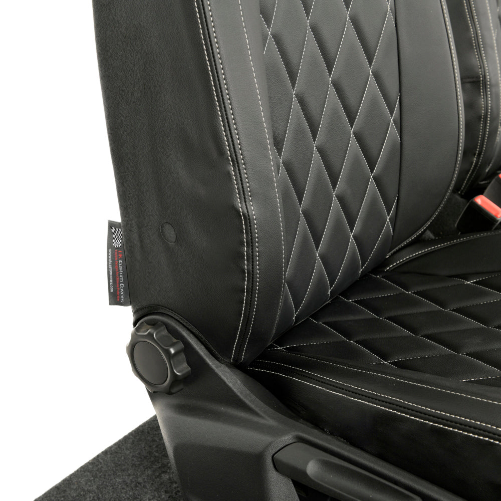 VW Caddy Tailored Leatherette Seat Covers 2004+
