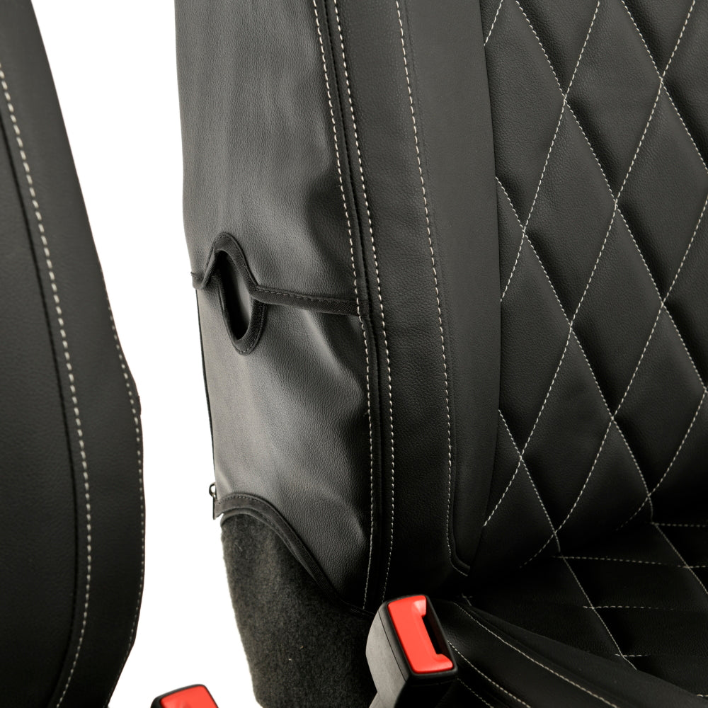 VW Caddy Tailored Leatherette Seat Covers 2004+
