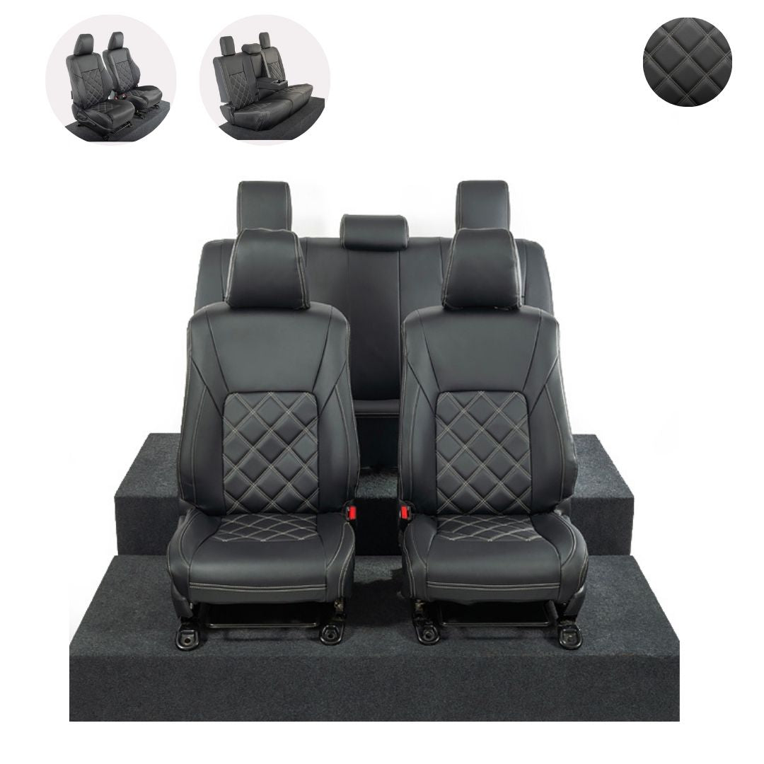 Toyota Hilux Tailored Leatherette Seat Covers 2016+