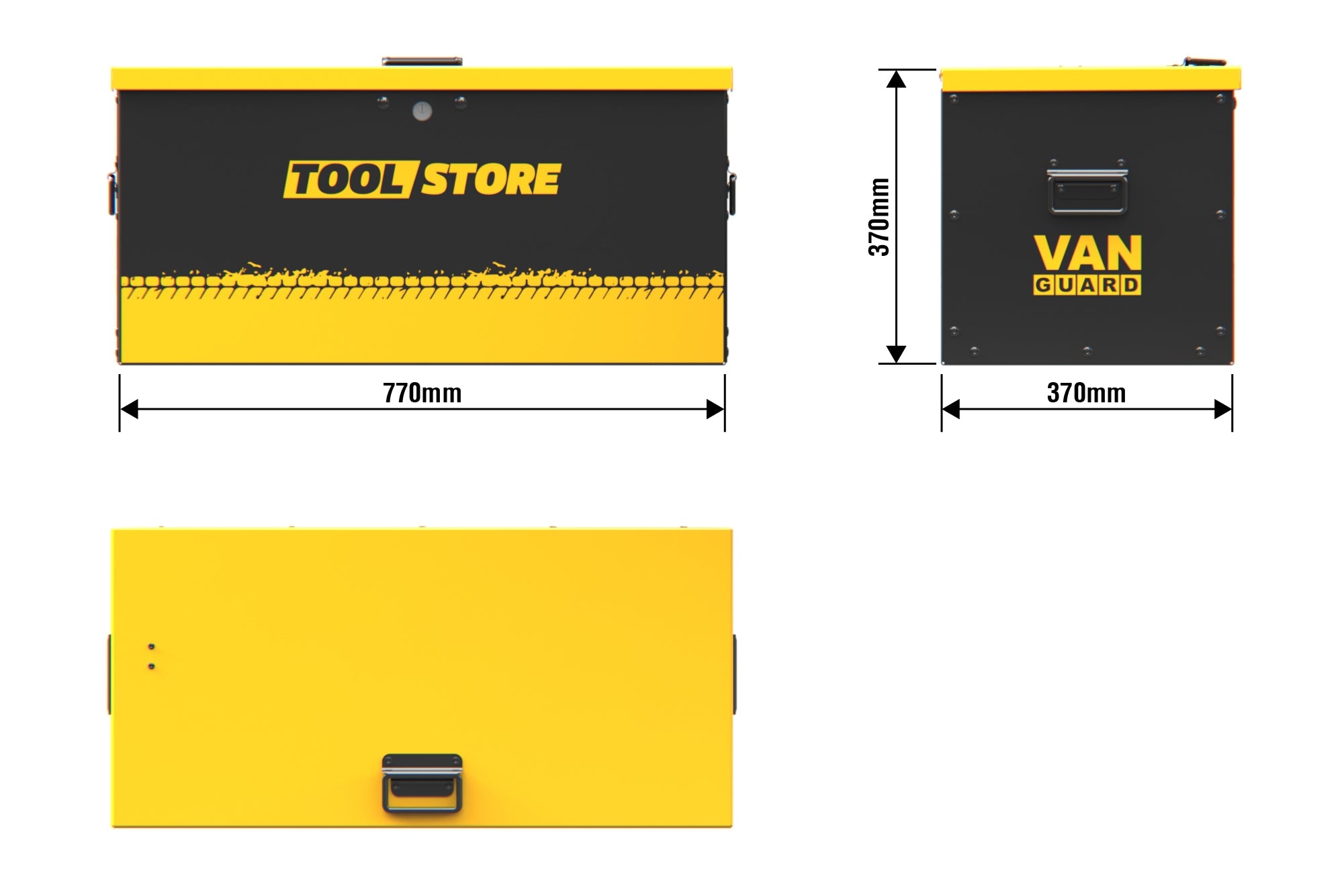 Tool Store Small VG500S 770mm x 370mm x 370mm (Includes integrated lock)