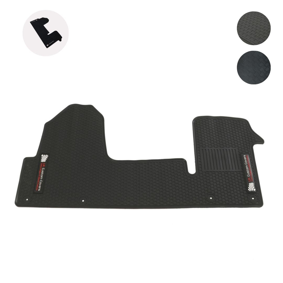 Vauxhall Movano Rubber Floor Mats (Front Cab) (2010-2022)