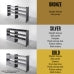 Bronze Van Racking – Complete Kit for Ford Transit Custom L1H1 (2023–Present)