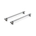 ULTI Bar Trade Steel 2 Roof Bars – Ford Transit Custom L1/L2 H1 (2023–Present)