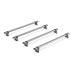 ULTI Bar Trade Steel 4 Roof Bars – Ford Transit Custom L1H1 (2023–Present)