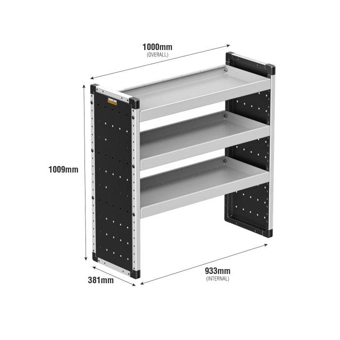 Bronze Van Racking – Complete Kit for Ford Transit Custom L1H1 (2023–Present)