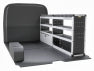 Silver Van Racking – Offside for Ford Transit Custom L2H1 (2023–Present)