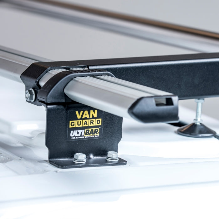 ULTI Bar+ Aluminium 4 Roof Bars – Ford Transit Custom L1H1 (2023–Present)