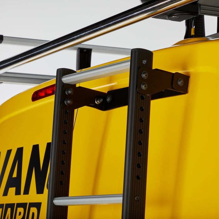 ULTI Ladder with Bespoke Fitting Kit – Ford Transit Custom L1/L2 H1 (2023–Present), Twin Rear