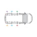 Citroen Dispatch 2016 on Roof Rack - ULTI Rack+ OPTIONAL FITTING