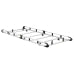ULTI Rack+ Aluminium 6-Bar Roof Rack – Ford Transit Custom L2H1 (2023–Present), Twin Rear