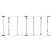 ULTI Rack+ Aluminium 6-Bar Roof Rack – Ford Transit Custom L2H1 (2023–Present), Twin Rear