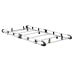 ULTI Rack+ Aluminium 6-Bar Roof Rack – Ford Transit Custom L1H1 (2023–Present), Tailgate