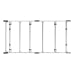 ULTI Rack+ Aluminium 6-Bar Roof Rack – Ford Transit Custom L1H1 (2023–Present), Tailgate