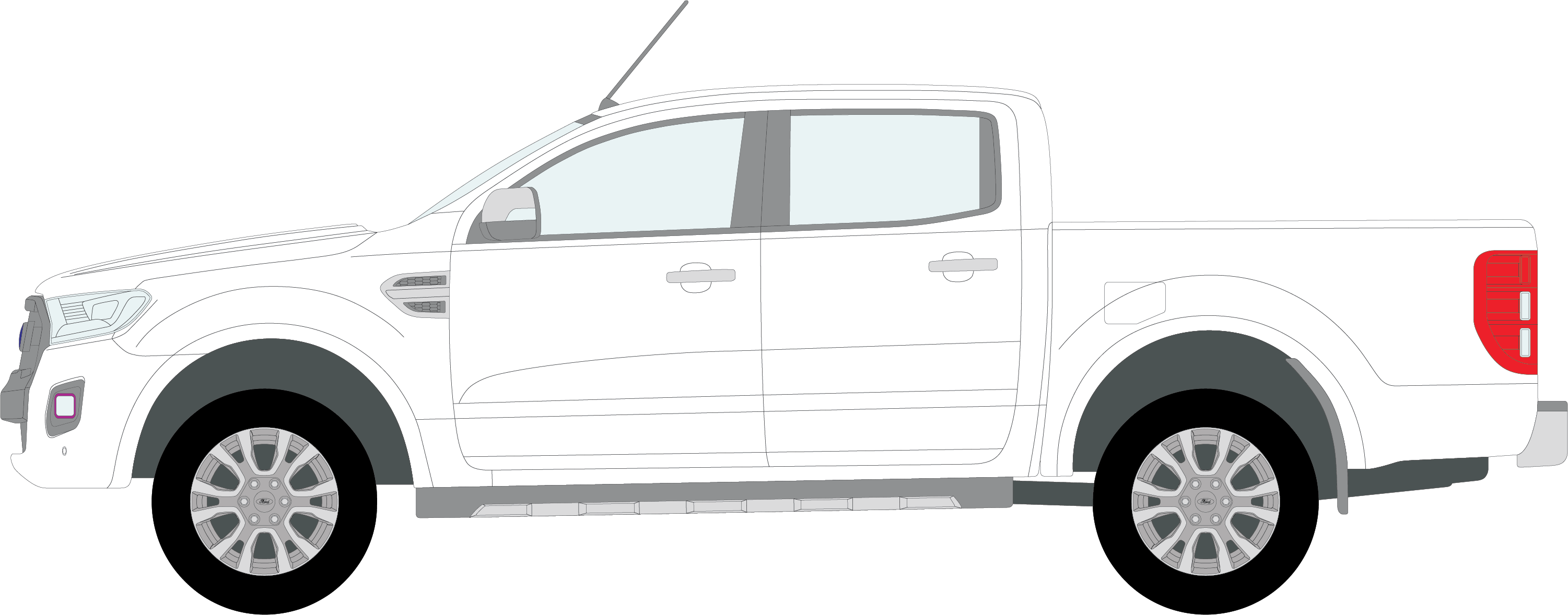 Ford Ranger Mk7 2019-2023