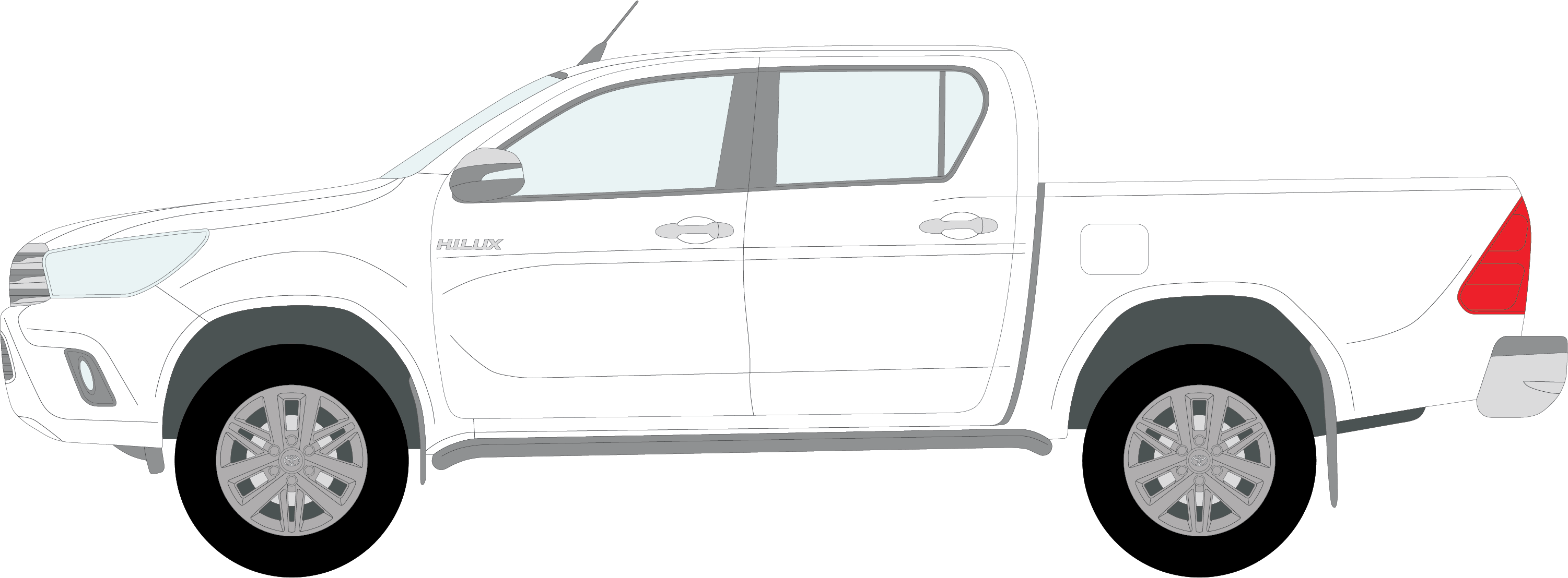 Toyota Hilux Mk8 2016-2020