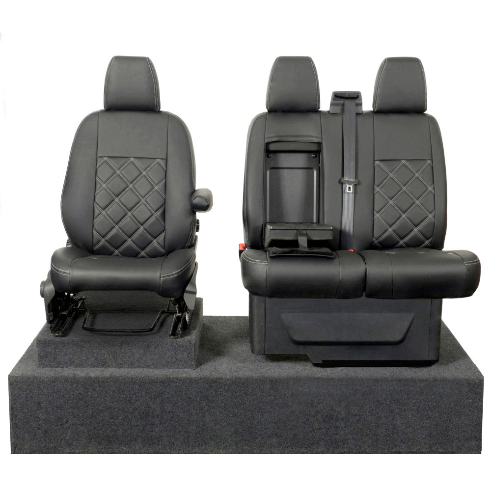 Ford Transit Van Tailored Leatherette Seat Covers 2000+