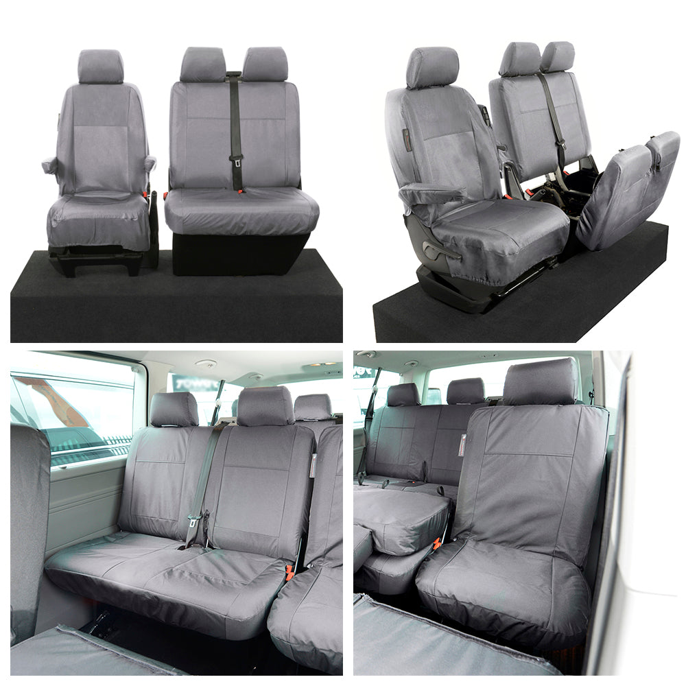 VW T6/T6.1 Transporter Tailored Waterproof Seat Covers 2015+