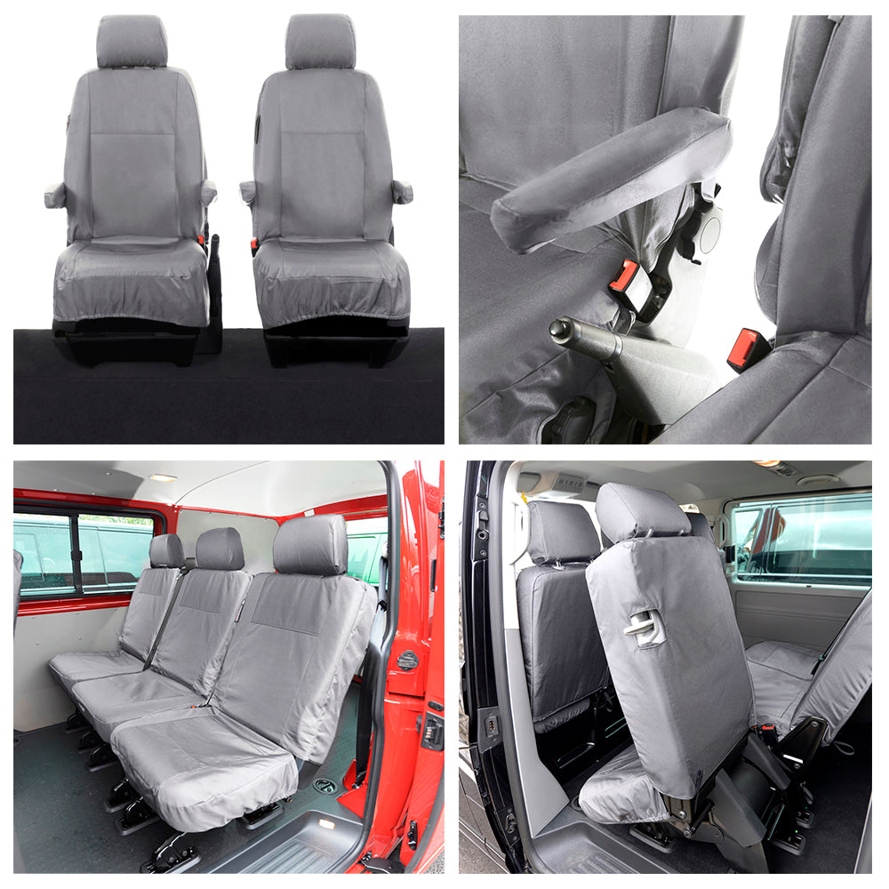 VW T6/T6.1 Kombi Tailored Waterproof Seat Covers 2015+