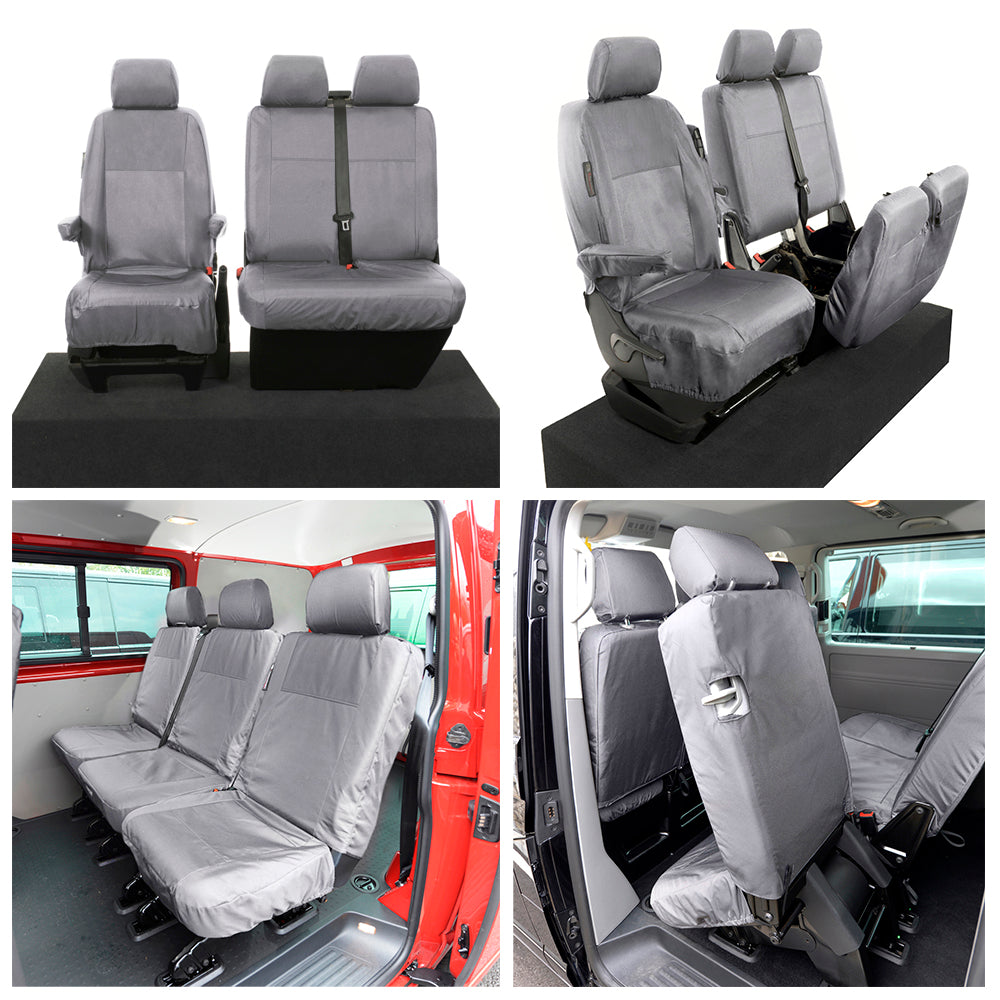 VW T6/T6.1 Transporter Tailored Waterproof Seat Covers 2015+