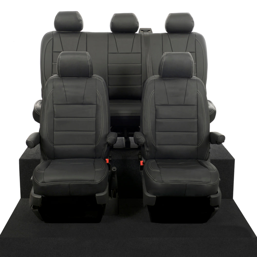 VW T6/T6.1 Transporter Tailored Leatherette Seat Covers 2015+
