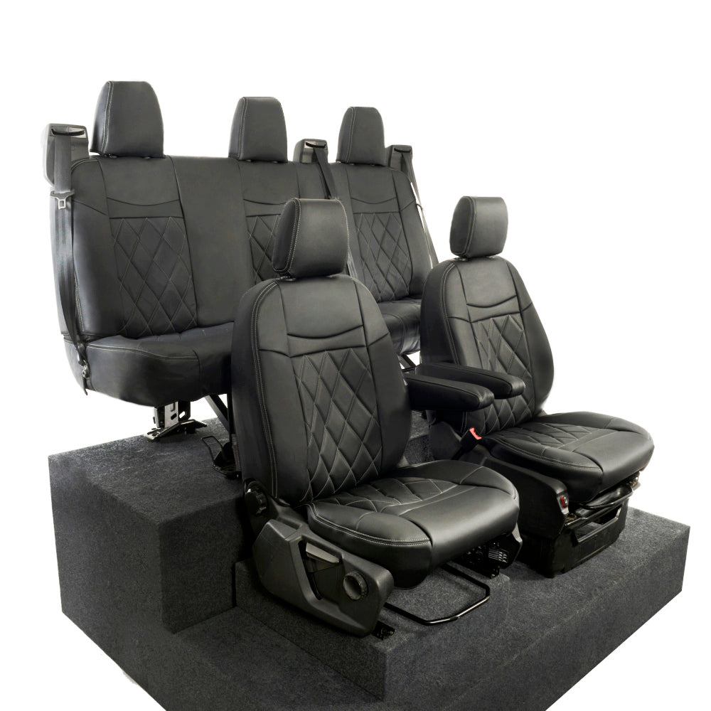 Ford Transit Custom Tailored Leatherette Seat Covers (2013-2023)