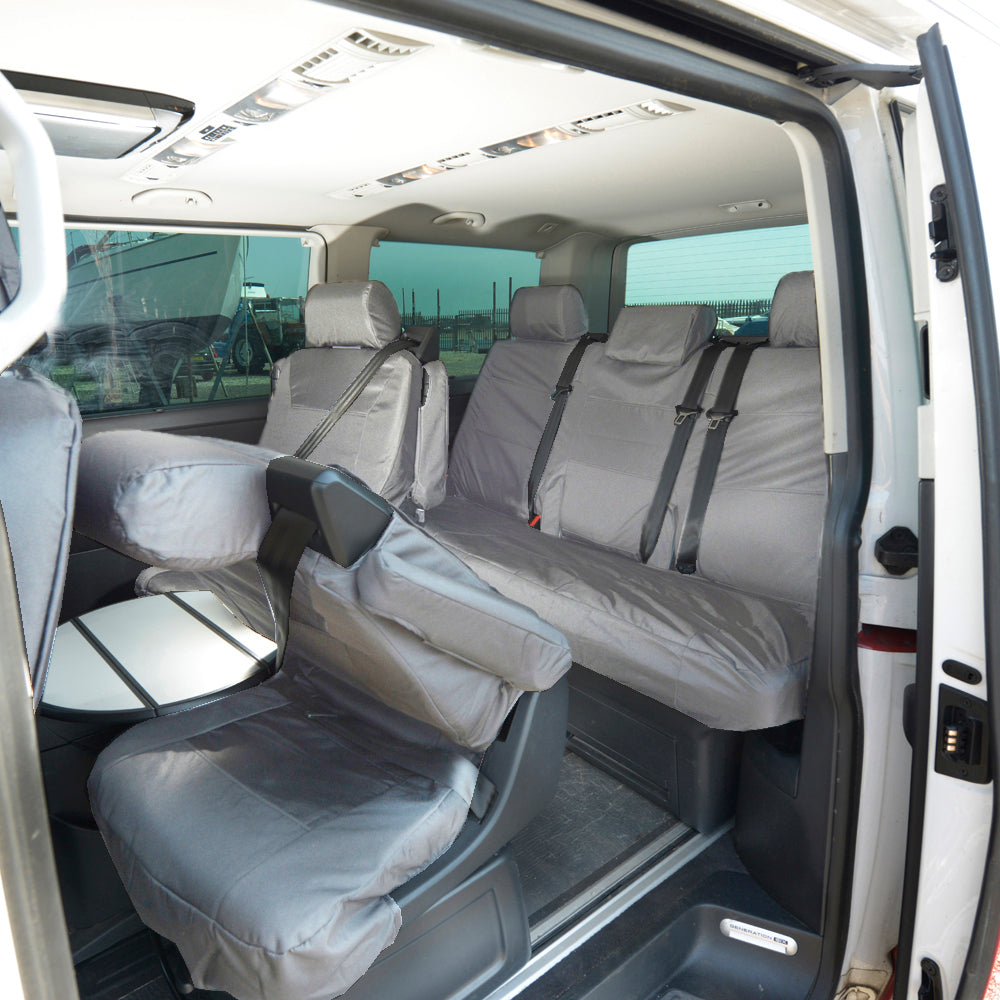 VW T6/T6.1 Caravelle Tailored Waterproof Seat Covers 2015+