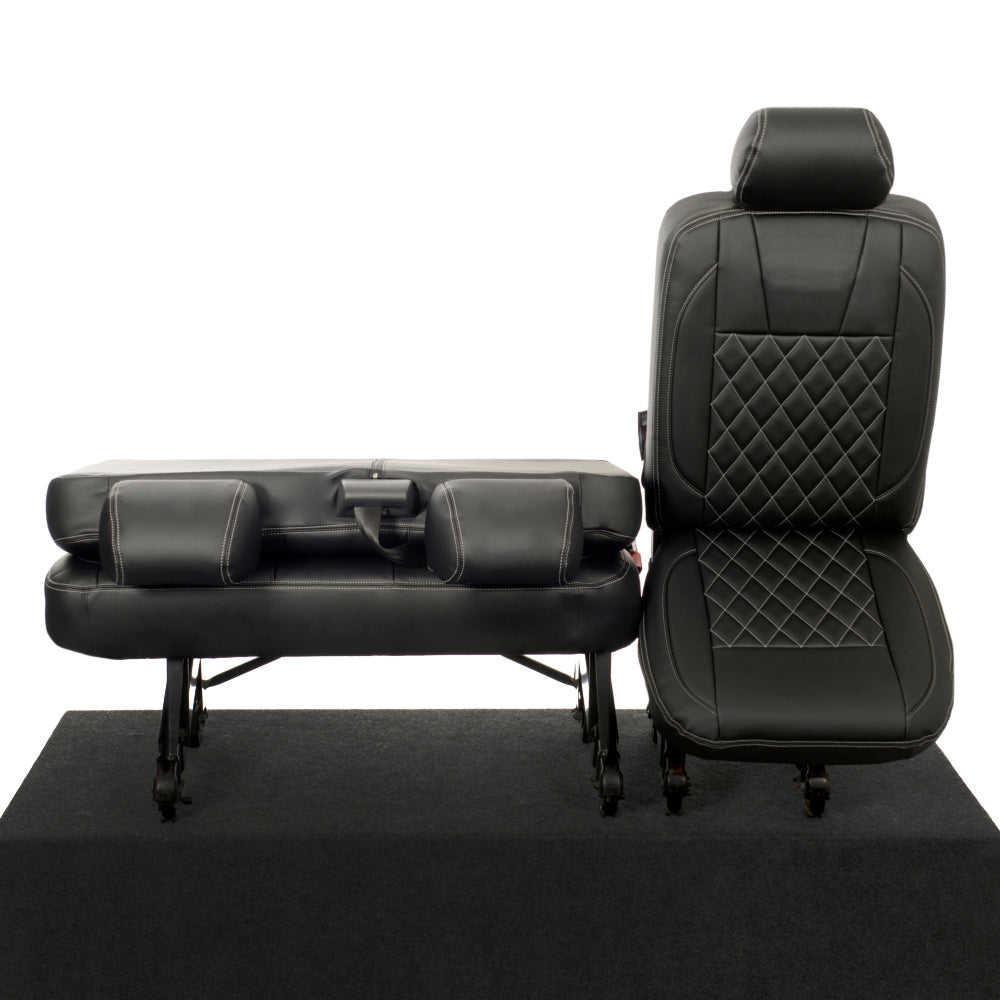 VW T6/T6.1 Transporter Tailored Leatherette Seat Covers 2015+
