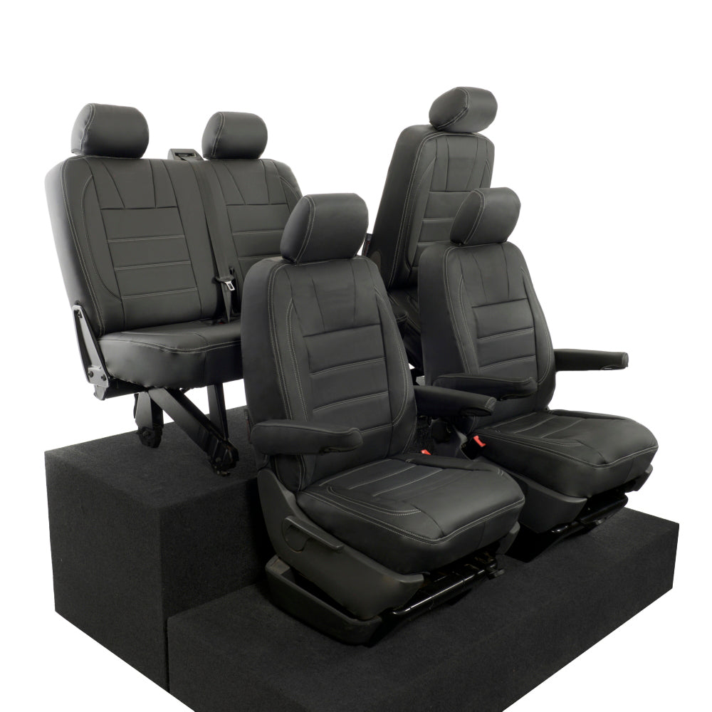 VW T6/T6.1 Transporter Tailored Leatherette Seat Covers 2015+