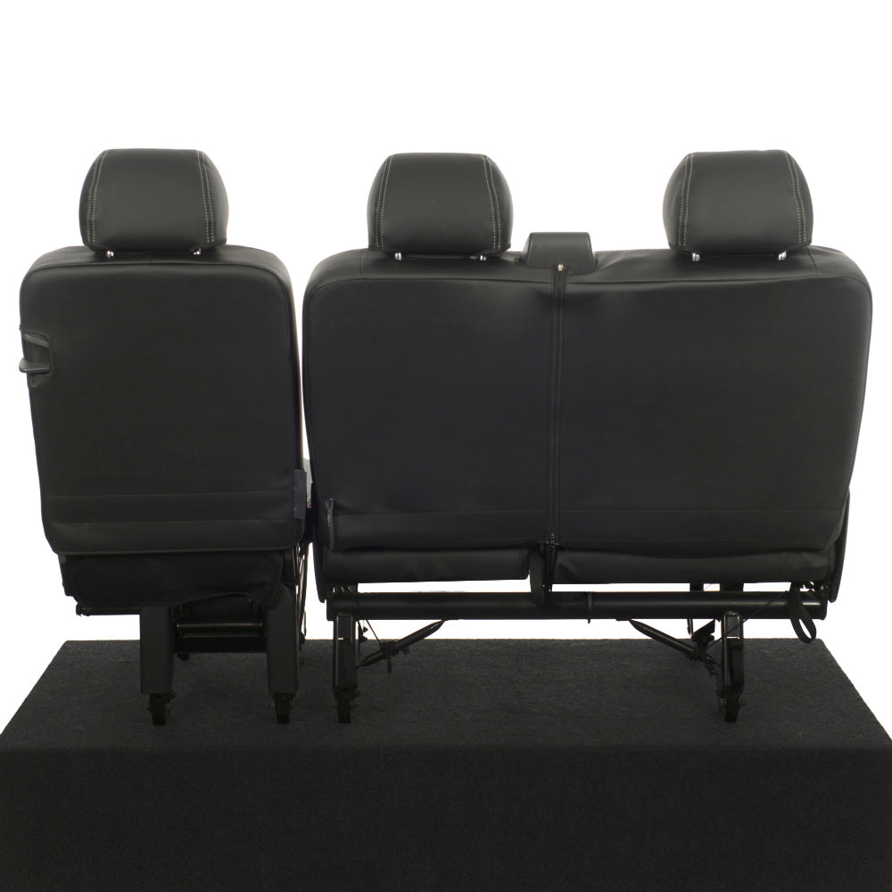 VW T6/T6.1 Transporter Tailored Leatherette Seat Covers 2015+