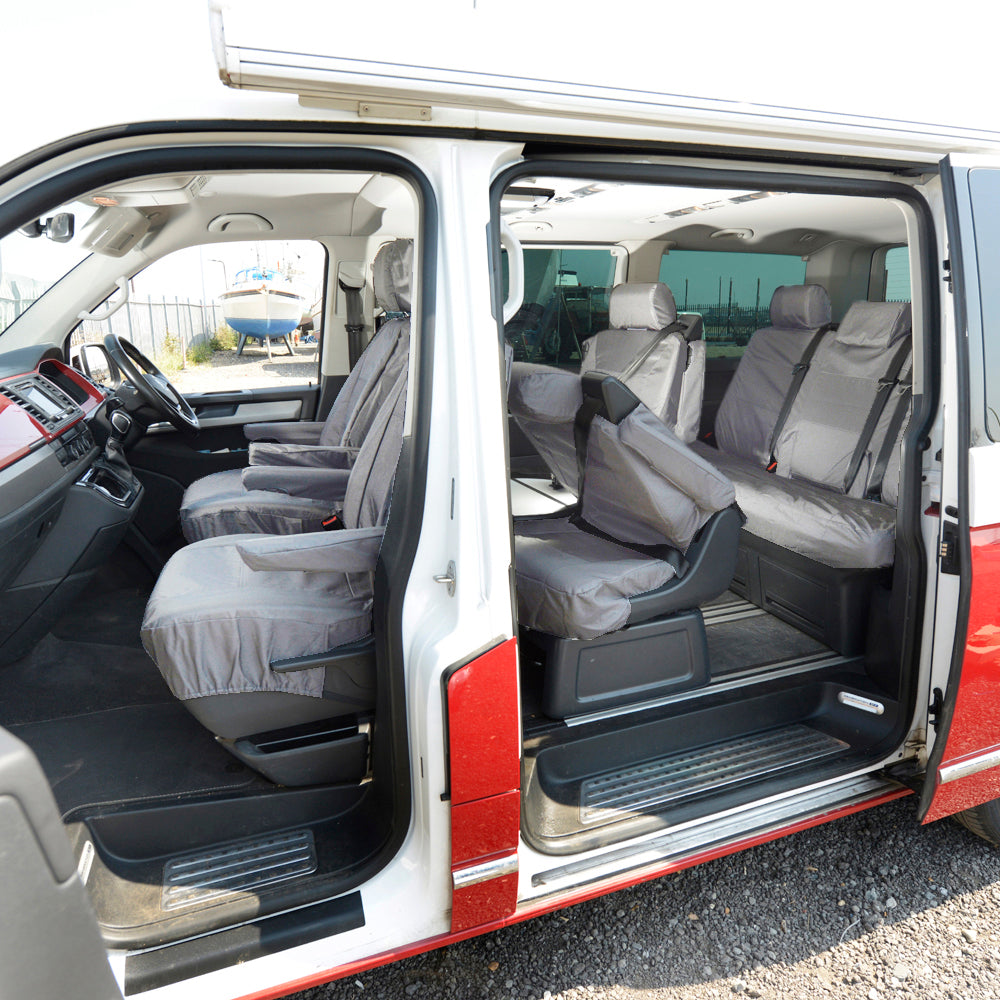 VW T6/T6.1 Caravelle Tailored Waterproof Seat Covers 2015+