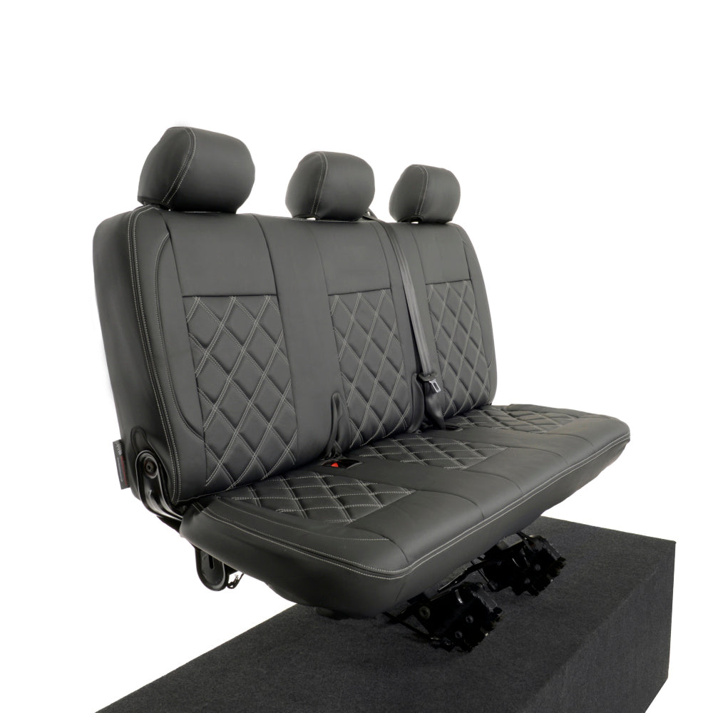 VW T6/T6.1 Transporter Tailored Leatherette Seat Covers 2015+