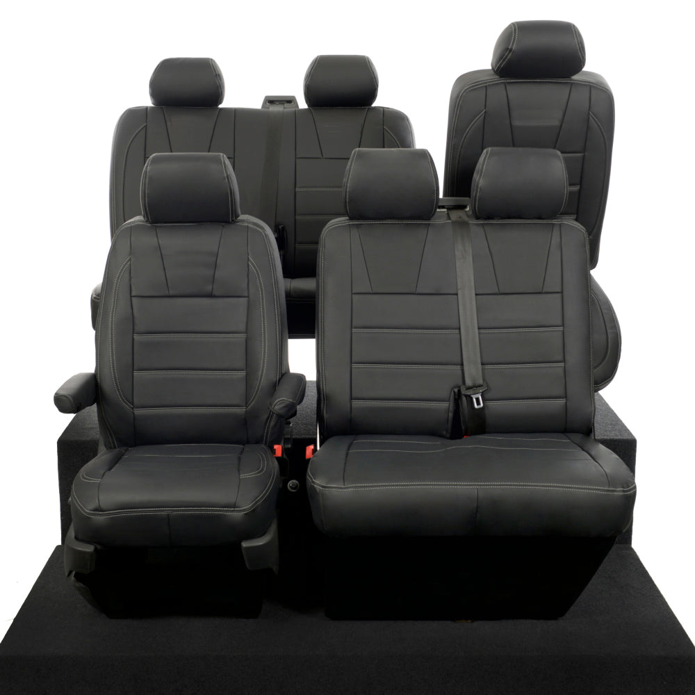 VW T6/T6.1 Transporter Tailored Leatherette Seat Covers 2015+