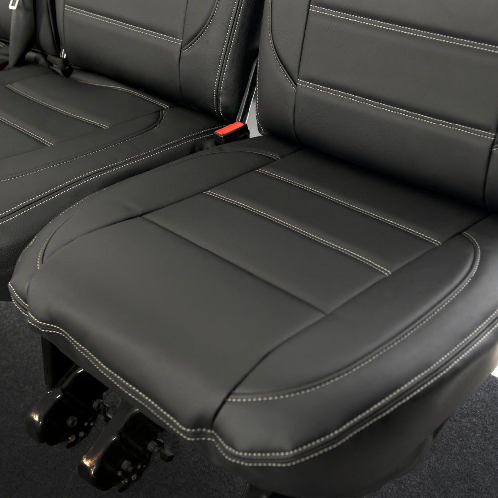 VW T6/T6.1 Transporter Tailored Leatherette Seat Covers 2015+