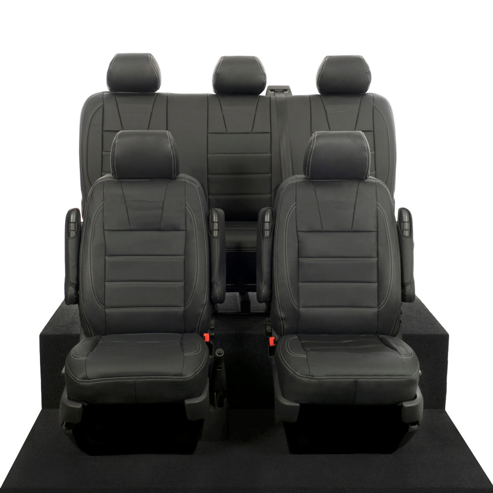 VW T6/T6.1 Transporter Tailored Leatherette Seat Covers 2015+