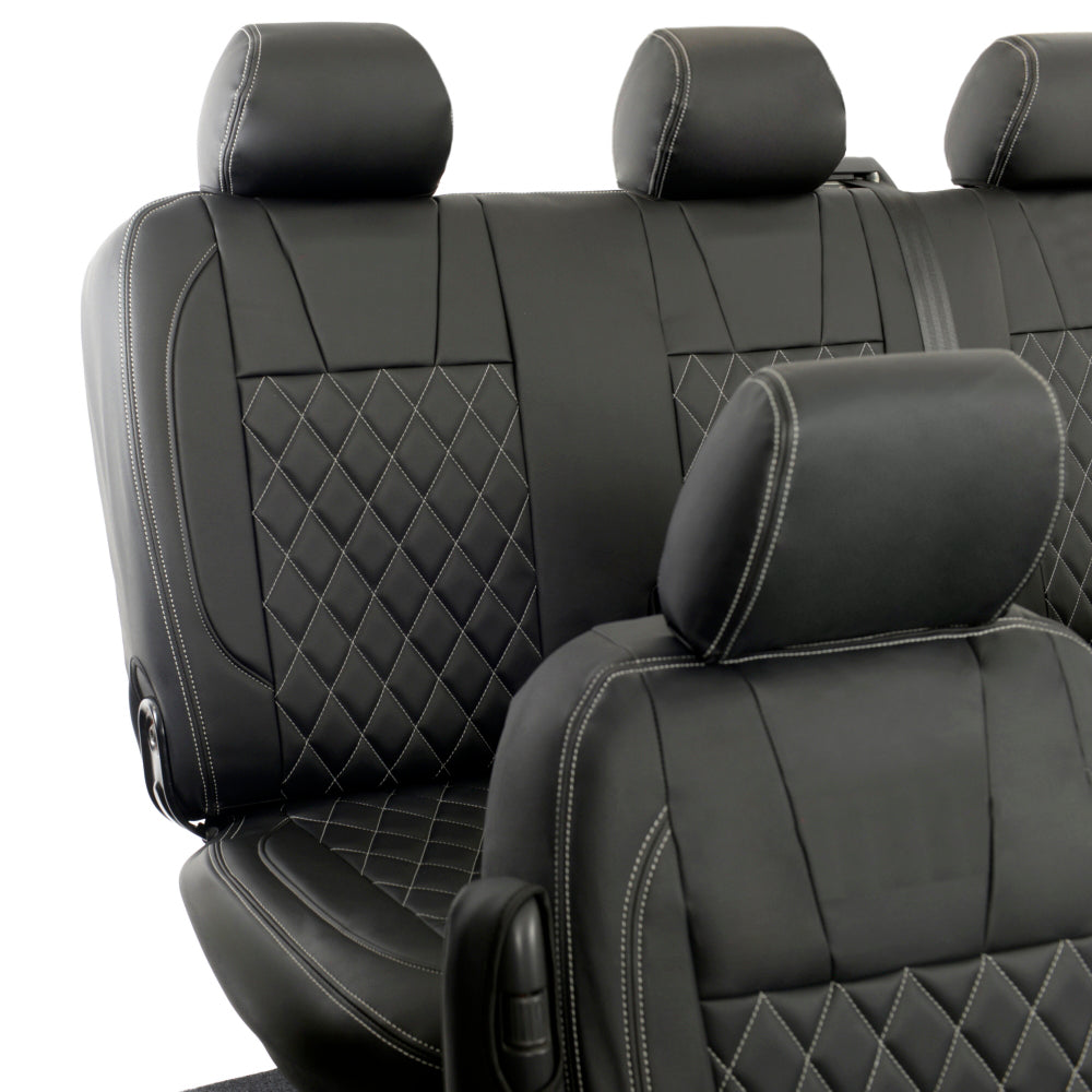 VW T6/T6.1 Transporter Tailored Leatherette Seat Covers 2015+