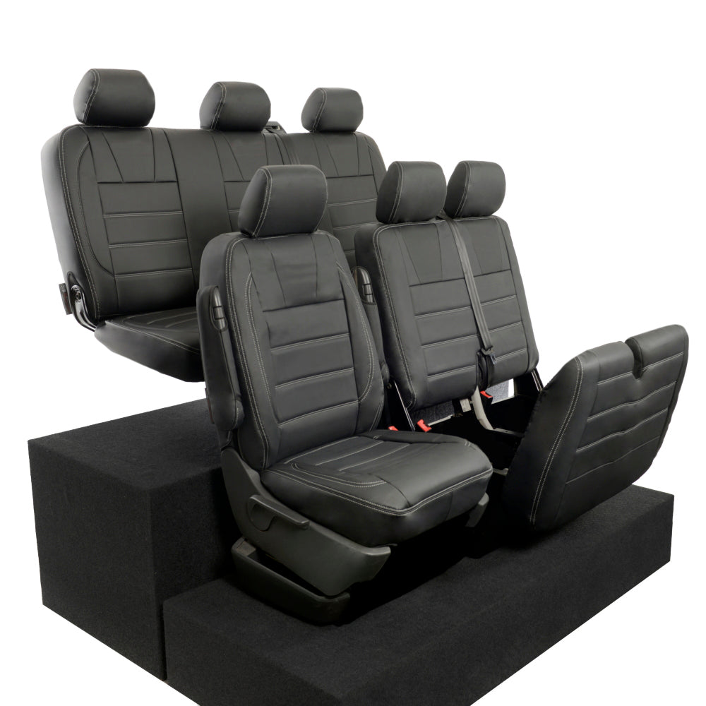 VW T6/T6.1 Transporter Tailored Leatherette Seat Covers 2015+