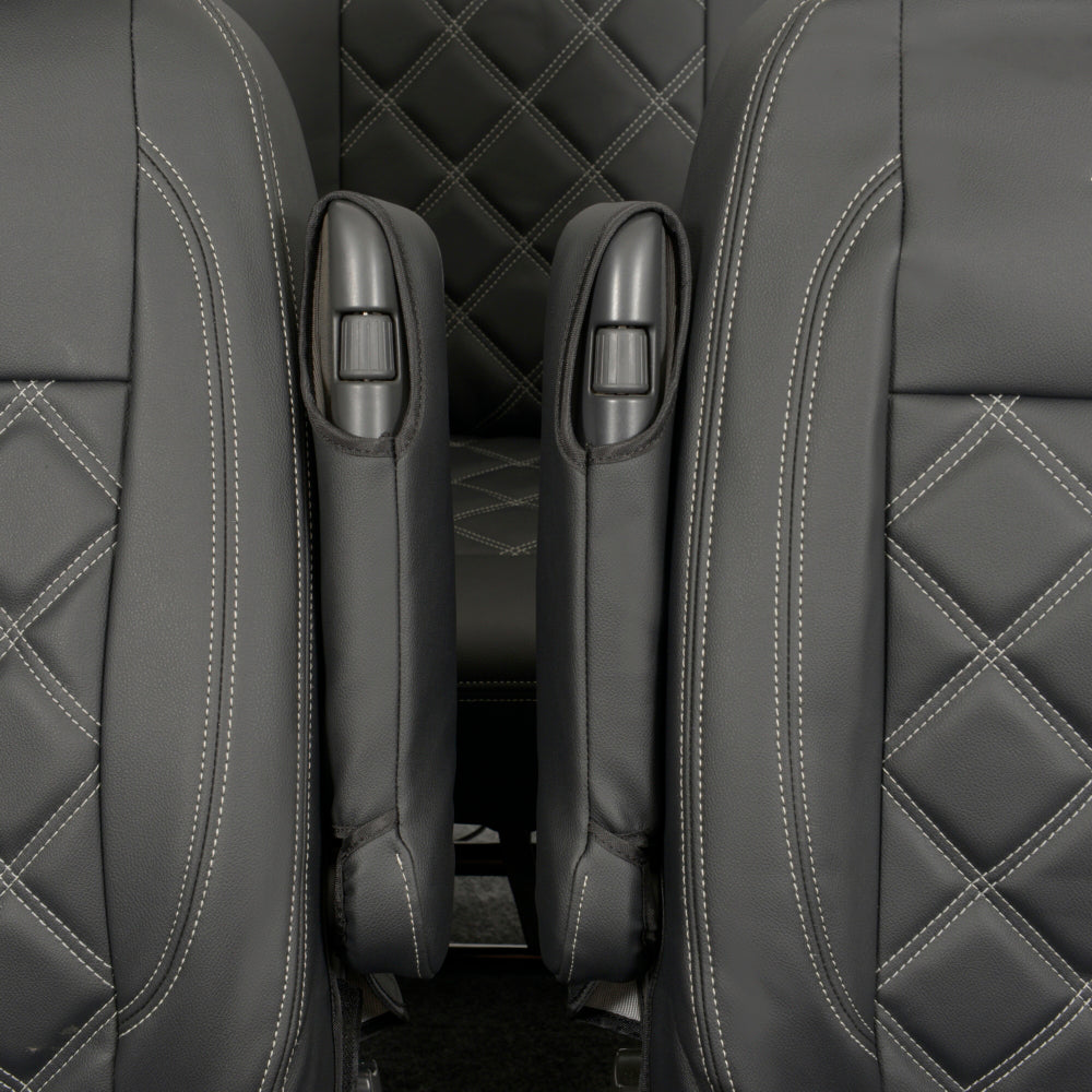 VW T6/T6.1 Transporter Tailored Leatherette Seat Covers 2015+