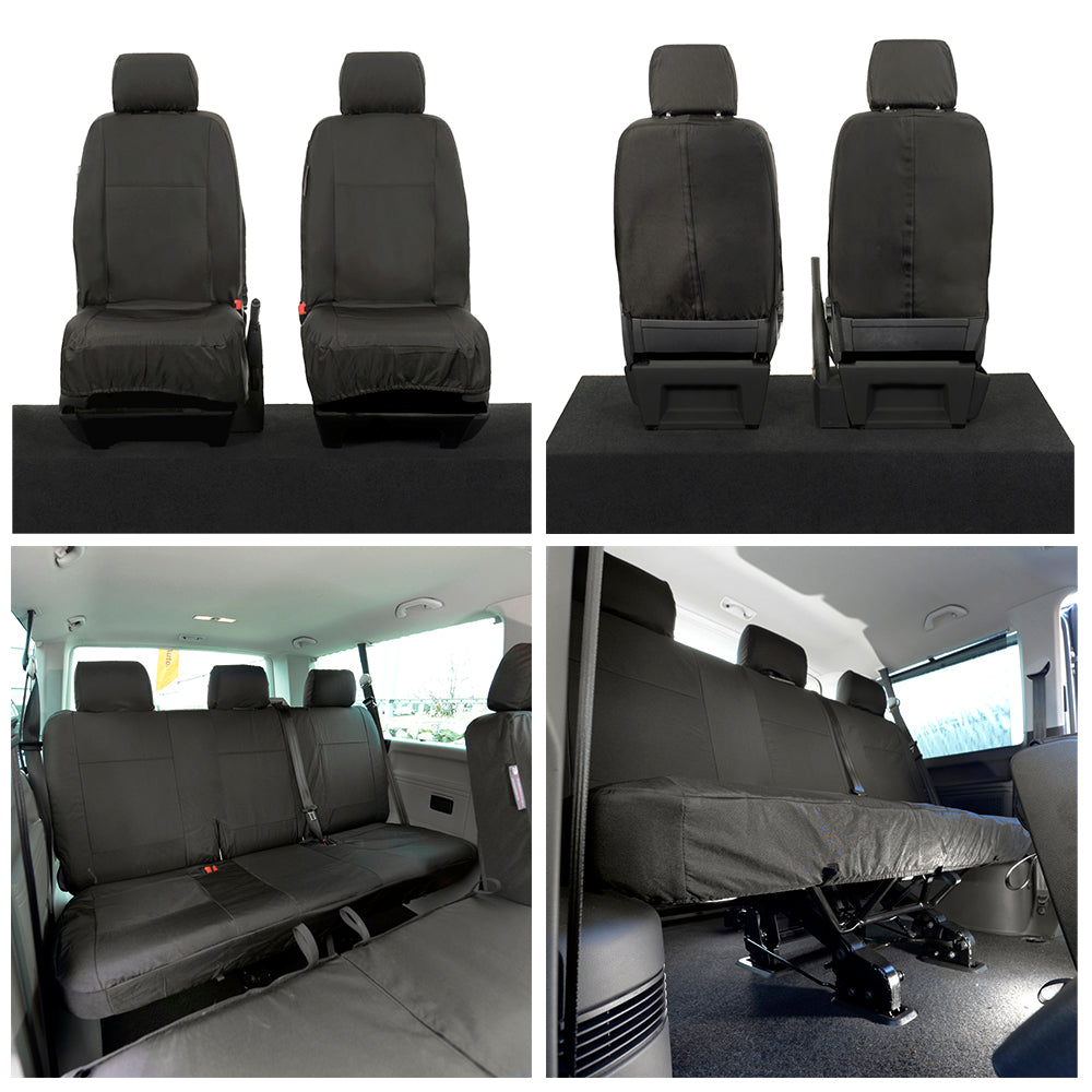 VW T6/T6.1 Transporter Tailored Waterproof Seat Covers 2015+
