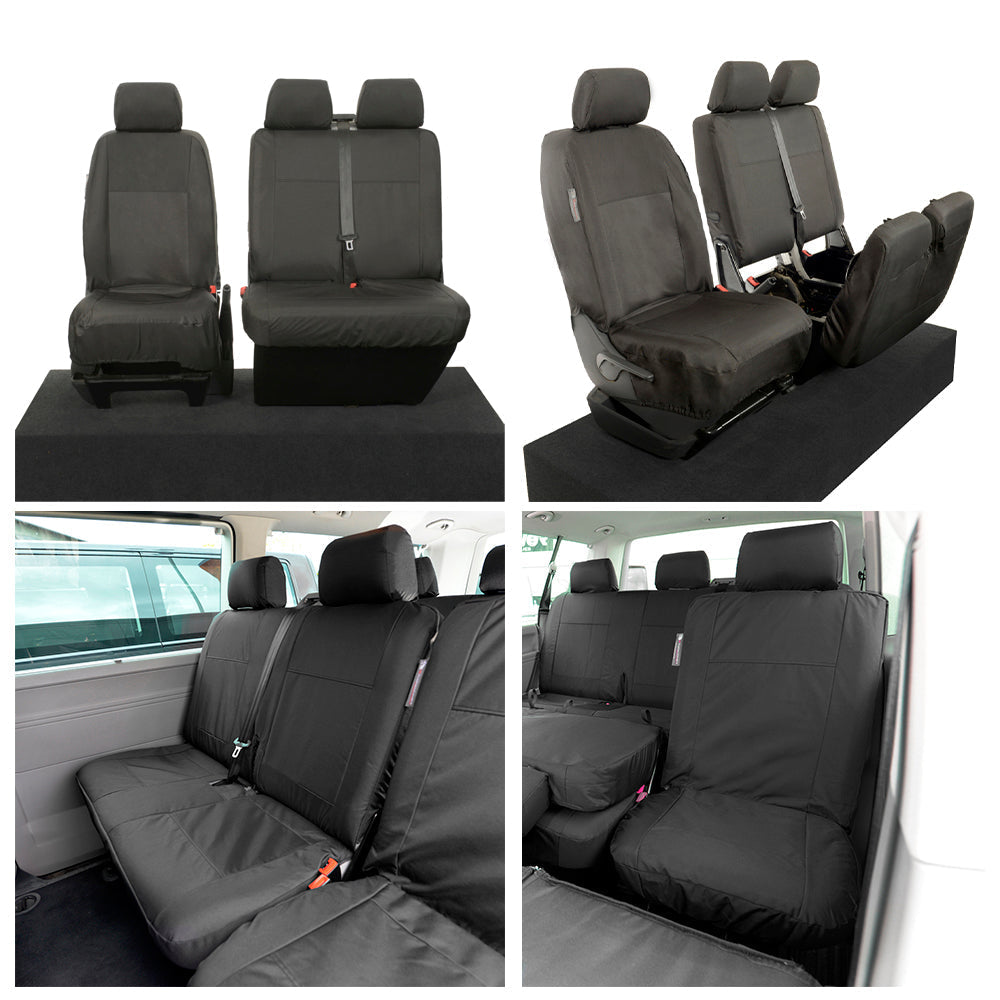 VW T6/T6.1 Transporter Tailored Waterproof Seat Covers 2015+