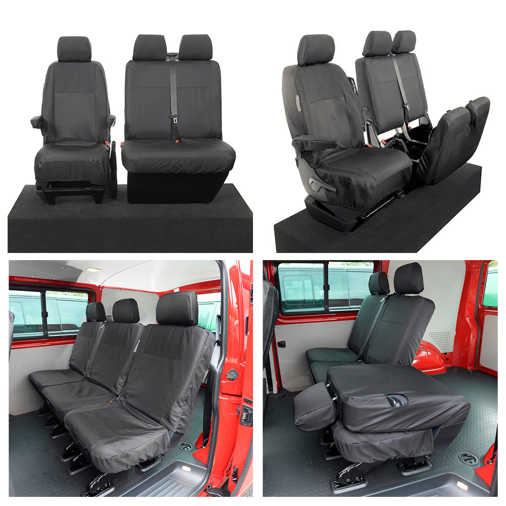 VW T6/T6.1 Transporter Tailored Waterproof Seat Covers 2015+