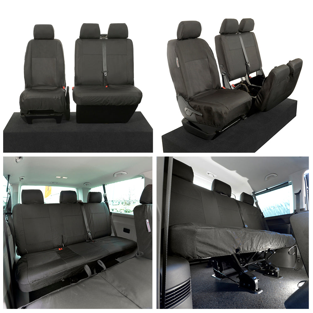 VW T6/T6.1 Transporter Tailored Waterproof Seat Covers 2015+