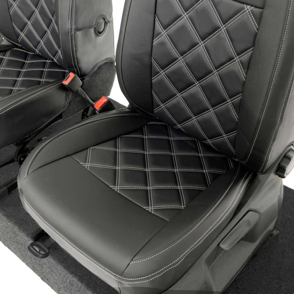 VW Caddy Tailored Leatherette Seat Covers 2004+