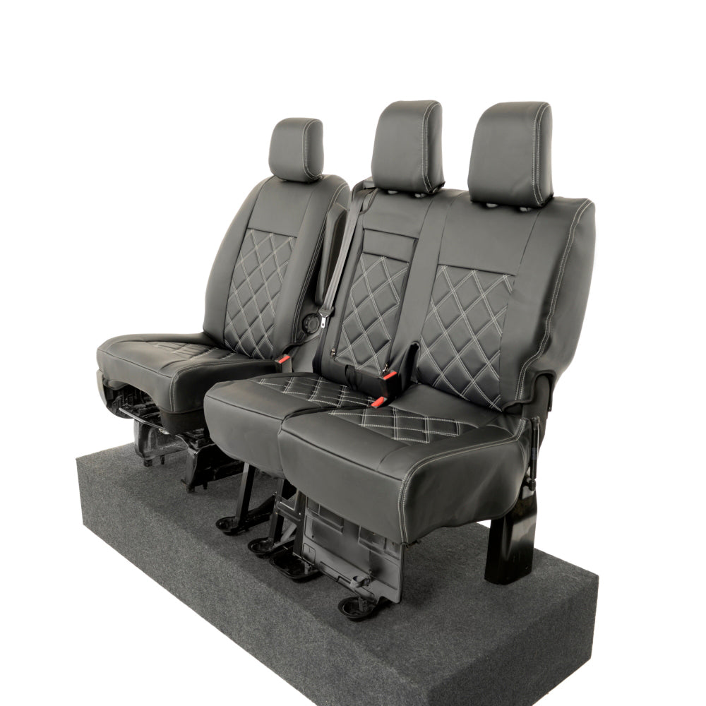 Vauxhall Vivaro Tailored Leatherette Seat Covers 2014+