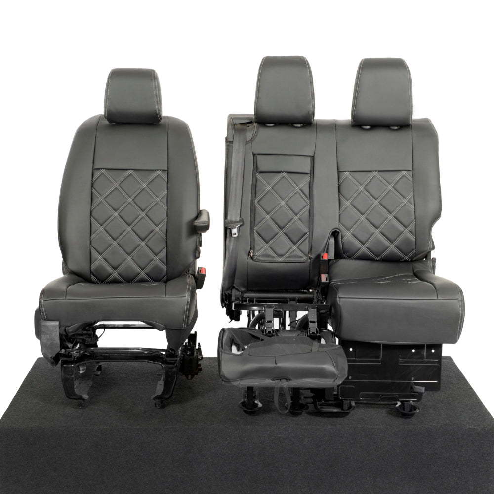 Vauxhall Vivaro Tailored Leatherette Seat Covers 2014+