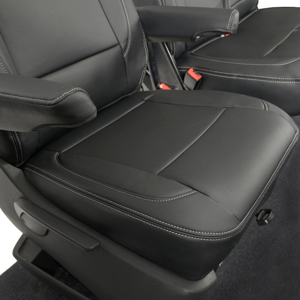 VW T6/T6.1 Transporter Tailored Leatherette Seat Covers 2015+
