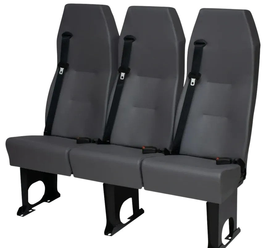 Alpha Triple Semi-Highback Passenger Seat