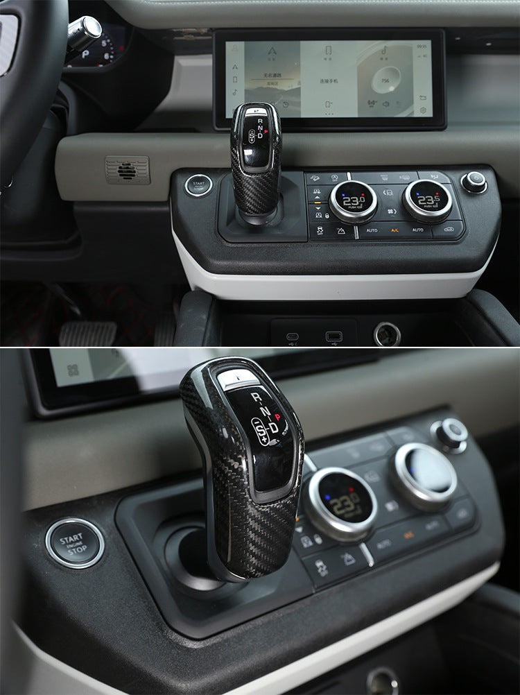 L663 Defender Carbon Fibre Gear Knob Cover