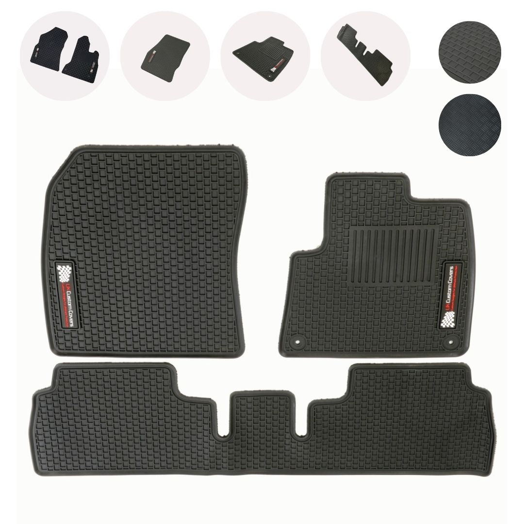 Peugeot Partner Rubber Floor Mats (2008+)