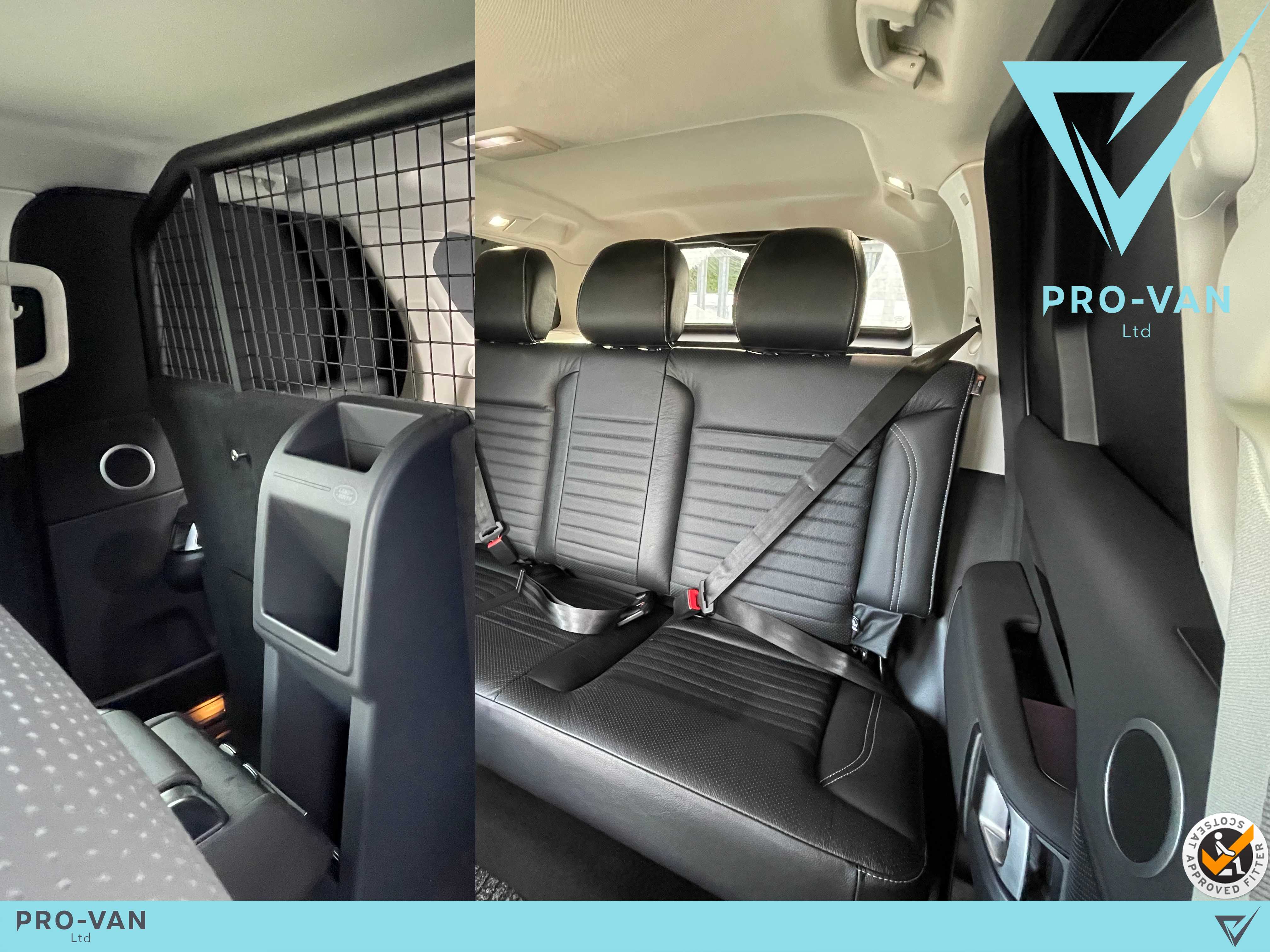 Defender 90/110 Rear Seat Conversion - England Mobile Fitting